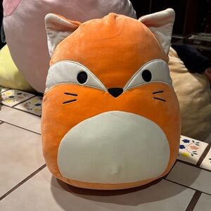 Squishmallows Official Kellytoys Plush 12 Inch James the Orange Fox toy